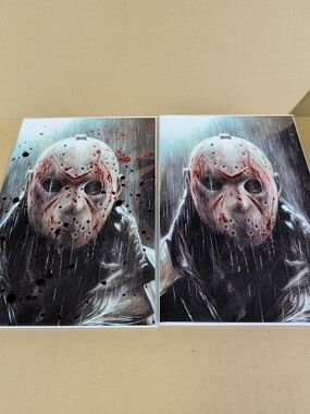 2025 NYCC FAME BIRTH OF A SLASHER Jason Embossed Error / Blood Will Shrike